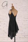 Marc Le Bihan Silk Slip Dress 2612 France MLB-2612 E23-HEI Black 2612 E23